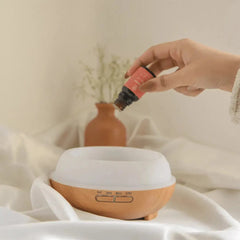 🌫️ Premium Ultrasonic Aroma Diffuser with Remote – 550ml Large-Capacity Mist Diffuser & LED Mood Light