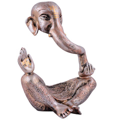 Ganesha Statue Showpiece Idol Shriganesh Bhagwan Murti / Home, Office Decor / Car Dashboard Ganpati / Lord Vinayaka Statue God of Luck & Success Sculpture / Gift Items -05