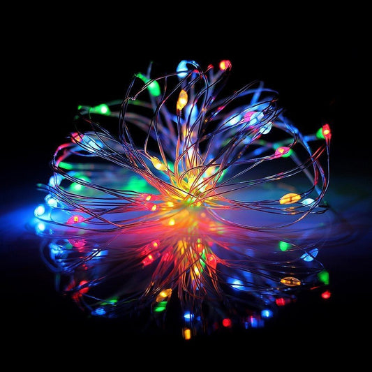 Led String Fairy Light Without Star (Multi Color)