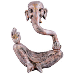 Ganesha Statue Showpiece Idol Shriganesh Bhagwan Murti / Home, Office Decor / Car Dashboard Ganpati / Lord Vinayaka Statue God of Luck & Success Sculpture / Gift Items -05
