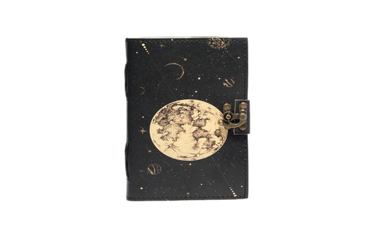 Genuine Leather Diary | Vintage Handmade Leather Journal | Premium Antique String Closure | 200 Handmade Deckle Edge Antique Pages -1