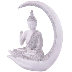 Gautam Buddha Statue Showpiece Idol Figurine for Feng Sui, Vastu, Home Decor, Office, Diwali, Gifting, Living Room, Bedroom, Study Table -27