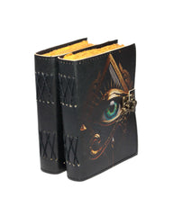 Genuine Leather Diary | Vintage Handmade Leather Journal | Premium Antique String Closure | 200 Handmade Deckle Edge Antique Pages -1