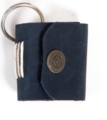 Miniature Journal  Key-ring Crafted with High Quality Leather(1 key-ring)