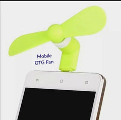 Mini OTG Mobile Fan - C Type Pin