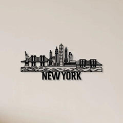 New York City Metal Wall Art