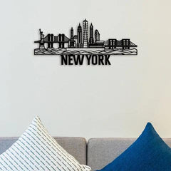 New York City Metal Wall Art