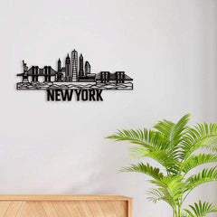 New York City Metal Wall Art