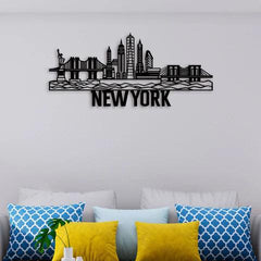 New York City Metal Wall Art