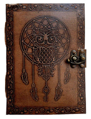 Leather Journal Diary with Premium Antique String Closure vintage Journal handmade 200 pages white unruled|travel Diary|personal journal -9