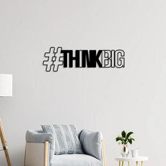 Think Big Metal Wall Art
