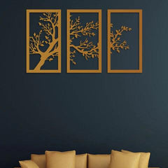 Tree Without Leaf Metal Wall Art