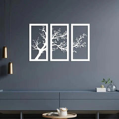 Tree Without Leaf Metal Wall Art