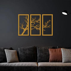 Tree Without Leaf Metal Wall Art