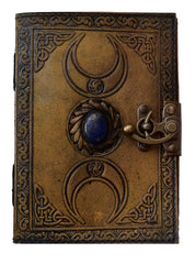 Genuine Leather Diary | Vintage Handmade Leather Journal | Premium Antique String Closure | 200 Handmade Deckle Edge Antique Pages -1