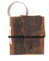 Miniature Journal  Key-ring Crafted with High Quality Leather(1 key-ring)