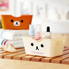 Mini Cartoon Print Storage Box (Pack Of 3)