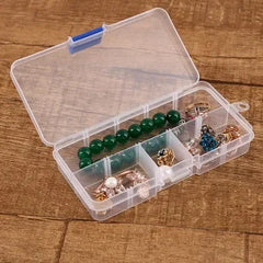 4 Compartment Transparent Storage Box [Buy 1 Get 1 Free]
