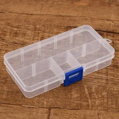 4 Compartment Transparent Storage Box [Buy 1 Get 1 Free]