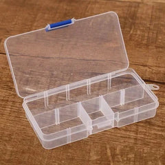 4 Compartment Transparent Storage Box [Buy 1 Get 1 Free]