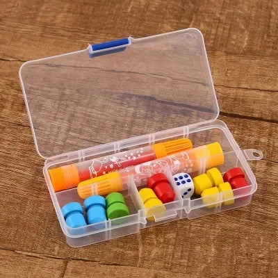 4 Compartment Transparent Storage Box [Buy 1 Get 1 Free]