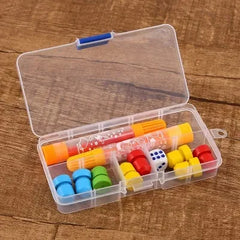 4 Compartment Transparent Storage Box [Buy 1 Get 1 Free]