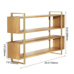 Premium Decorative Joint Designer Bookshelf In Oak Finish