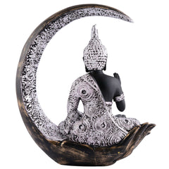 Gautam Buddha Statue Showpiece Idol Figurine for Feng Sui, Vastu, Home Decor, Office, Diwali, Gifting, Living Room, Bedroom, Study Table -27