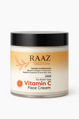 Raaz Vitamin C Glow Boost Face Cream – Brightening & Hydrating Formula