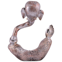 Ganesha Statue Showpiece Idol Shriganesh Bhagwan Murti / Home, Office Decor / Car Dashboard Ganpati / Lord Vinayaka Statue God of Luck & Success Sculpture / Gift Items -05