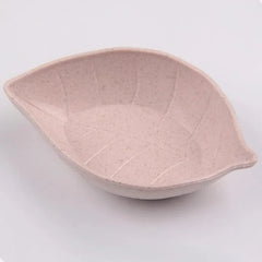 6 Pcs -Leaf Shape Chutney Plate