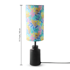 'Frond' Decorative Table Lamp In Metal (45 Cm, Without Bulb, Handcrafted)