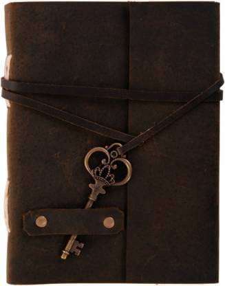 Leather Journal Diary with Premium Antique String Closure vintage Journal handmade 200 pages white unruled|travel Diary|personal journal -9