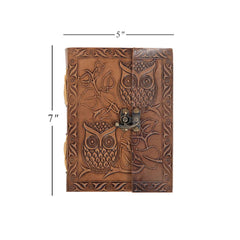 Leather Journal Diary with Premium Antique String Closure vintage Journal handmade 200 pages white unruled|travel Diary|personal journal -9