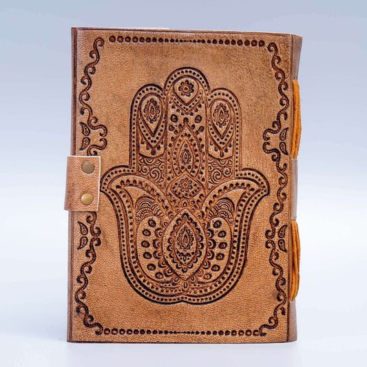 Leather Journal Diary with Premium Antique String Closure vintage Journal handmade 200 pages white unruled|travel Diary|personal journal -9