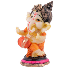 Ganesha Statue Showpiece Idol Shriganesh Bhagwan Murti / Home, Office Decor / Car Dashboard Ganpati / Lord Vinayaka Statue God of Luck & Success Sculpture / Gift Items -05