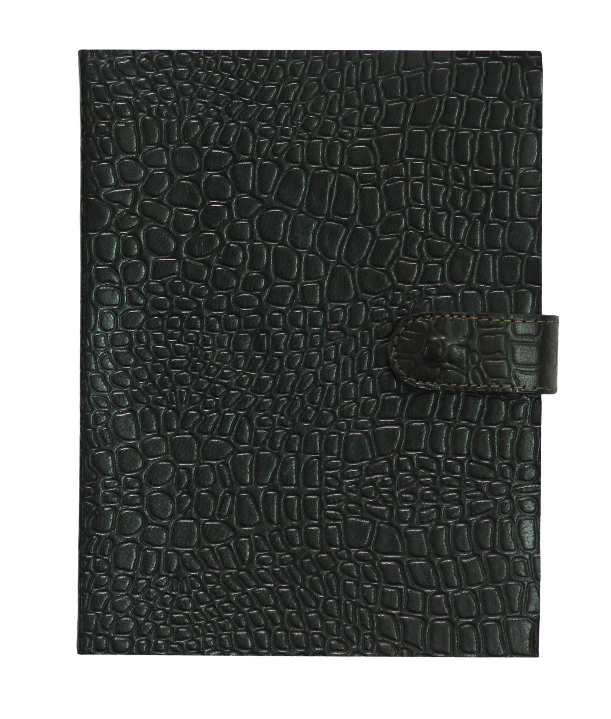 Vintage Handmade Genuine Leather Journal | Premium Antique button Closure | 200 Handmade White Pages -1