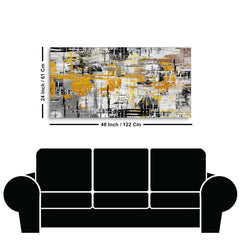 Psychedelic Abstract Art Canvas Wall Painting