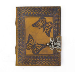 Leather Journal Diary with Premium Antique String Closure vintage Journal handmade 200 pages white unruled|travel Diary|personal journal -9