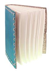 Leather Journal Diary with Premium Antique String Closure vintage Journal handmade 200 pages white unruled|travel Diary|personal journal -9