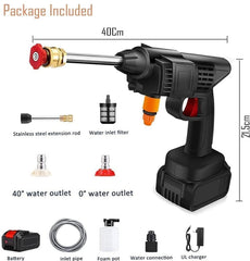 High-Pressure Car Wash Gun – Jet Spray Nozzle for Deep Cleaning