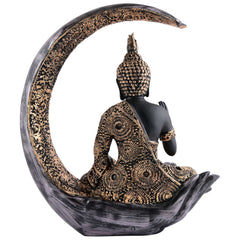 Gautam Buddha Statue Showpiece Idol Figurine for Feng Sui, Vastu, Home Decor, Office, Diwali, Gifting, Living Room, Bedroom, Study Table -27
