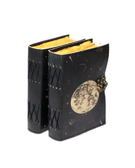 Genuine Leather Diary | Vintage Handmade Leather Journal | Premium Antique String Closure | 200 Handmade Deckle Edge Antique Pages -1